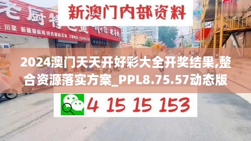 2024澳门天天开好彩大全开奖结果,整合资源落实方案_PPL8.75.57动态版