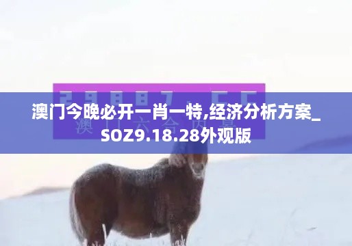 澳门今晚必开一肖一特,经济分析方案_SOZ9.18.28外观版