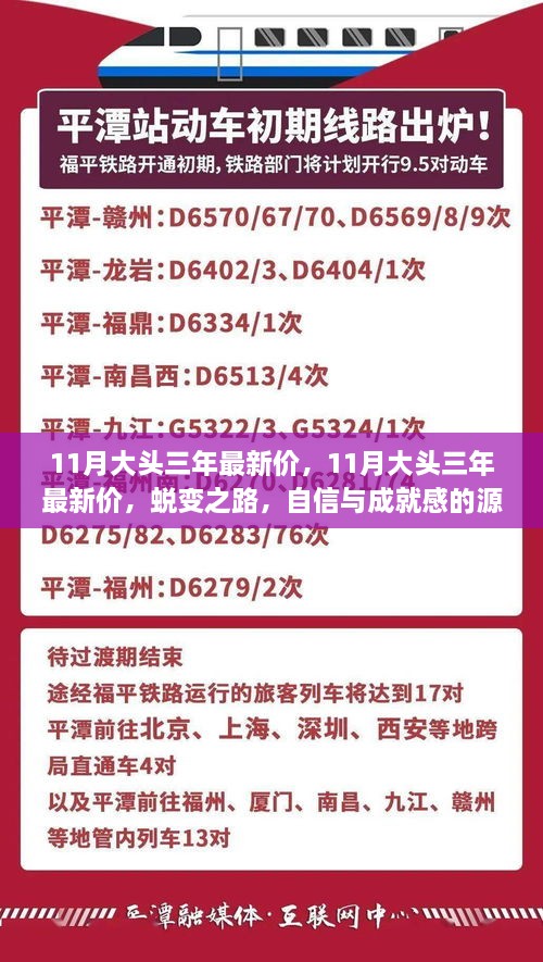 11月大头三年最新价，11月大头三年最新价，蜕变之路，自信与成就感的源泉