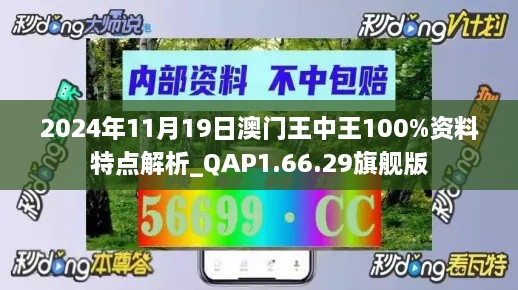 2024年11月19日澳门王中王100%资料特点解析_QAP1.66.29旗舰版