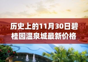 历史上的11月30日碧桂园温泉城价格回顾与最新价格概览