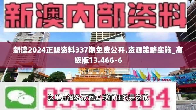 新澳2024正版资料337期免费公开,资源策略实施_高级版13.466-6