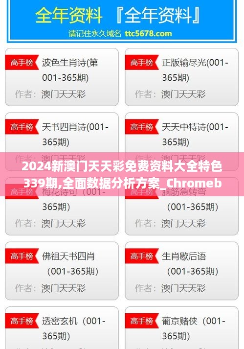 2024新澳门天天彩免费资料大全特色339期,全面数据分析方案_Chromebook91.875-9