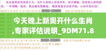 今天晚上新奥开什么生肖,专家评估说明_9DM71.839