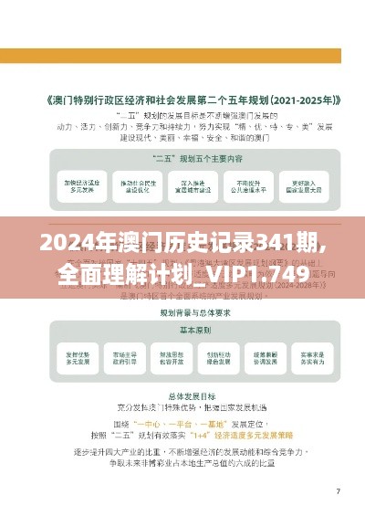 2024年澳门历史记录341期,全面理解计划_VIP1.749