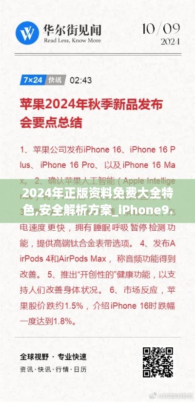 2024年正版资料免费大全特色,安全解析方案_iPhone9.493