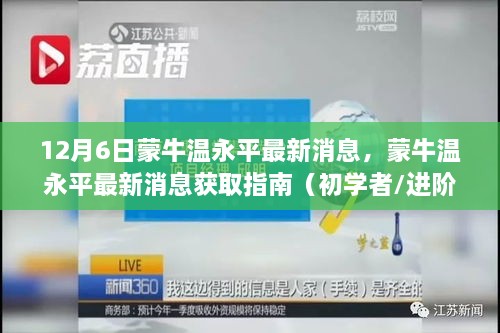 蒙牛温永平最新消息获取指南，初学者与进阶用户适用