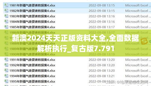 新澳2024天天正版资料大全,全面数据解析执行_复古版7.791