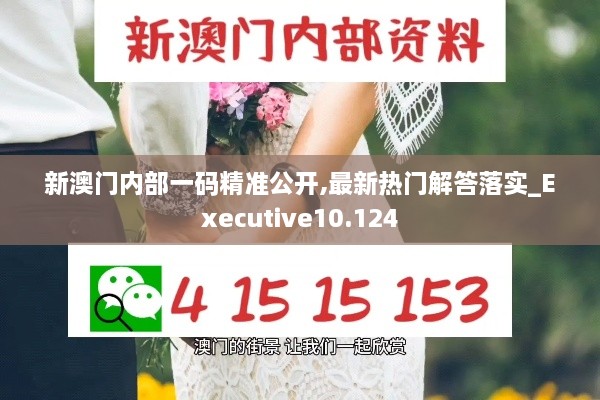 新澳门内部一码精准公开,最新热门解答落实_Executive10.124