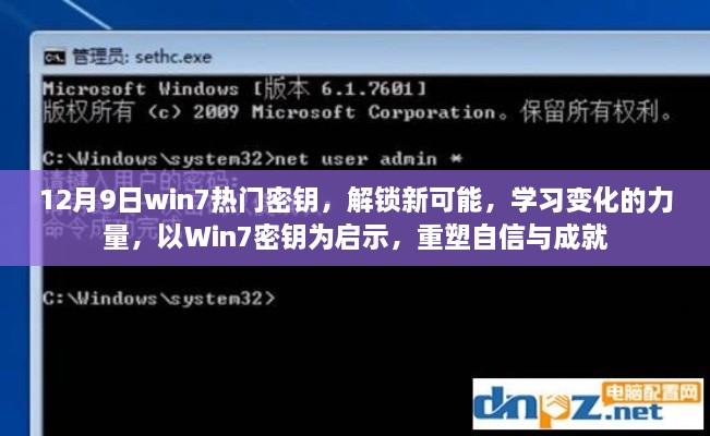 Win7密钥启示，解锁新可能，重塑自信与成就的学习力量