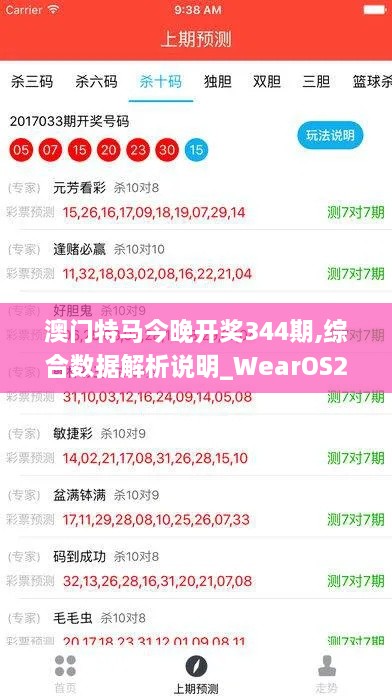 澳门特马今晚开奖344期,综合数据解析说明_WearOS2.219