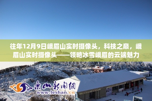 科技之巅，峨眉山实时摄像头展现冰雪云端魅力