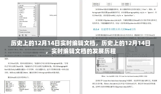 历史上的12月14日，实时编辑文档的发展历程
