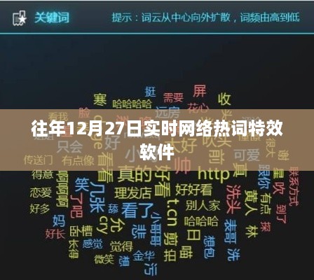 往年12月27日网络热词特效软件盘点