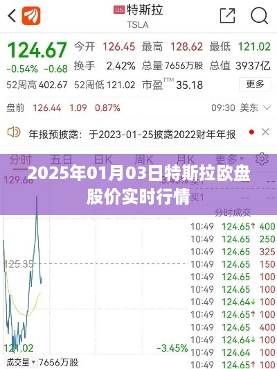 特斯拉欧盘股价实时行情（XXXX年XX月XX日）