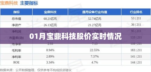 宝鼎科技股价实时动态