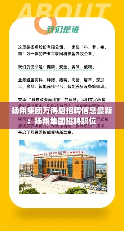 扬翔集团万得厨招聘信息最新:扬翔集团招聘职位