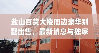 盐山百货大楼周边豪华别墅出售，最新消息与独家优惠