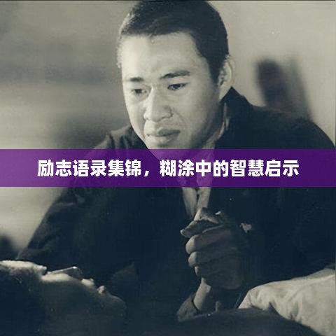 励志语录集锦，糊涂中的智慧启示