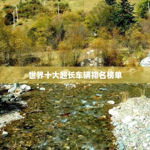 世界十大超长车辆排名榜单