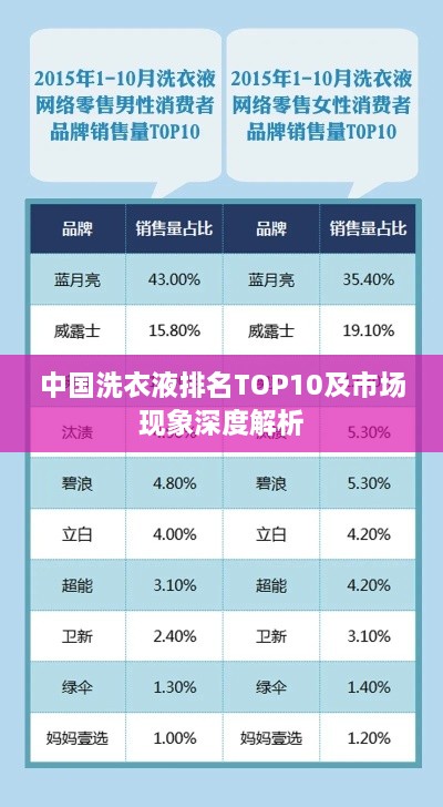 中国洗衣液排名TOP10及市场现象深度解析