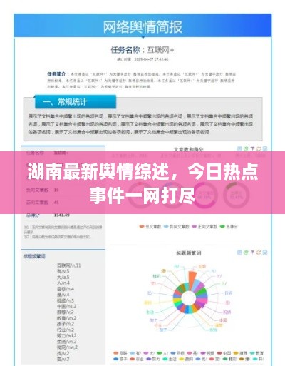 湖南最新舆情综述，今日热点事件一网打尽