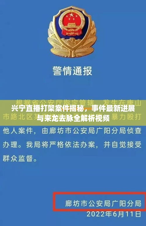 兴宁直播打架案件揭秘，事件最新进展与来龙去脉全解析视频