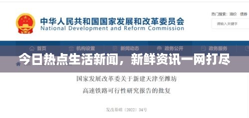 今日热点生活新闻，新鲜资讯一网打尽