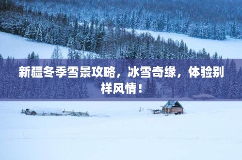 新疆冬季雪景攻略，冰雪奇缘，体验别样风情！