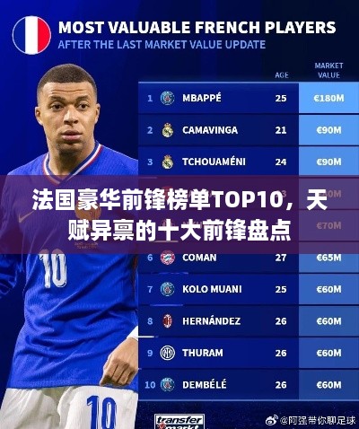 法国豪华前锋榜单TOP10，天赋异禀的十大前锋盘点