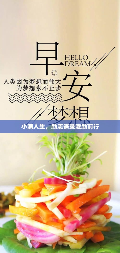 小满人生，励志语录激励前行