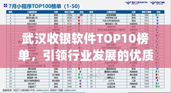 武汉收银软件TOP10榜单，引领行业发展的优质之选