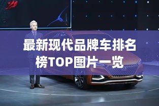 最新现代品牌车排名榜TOP图片一览