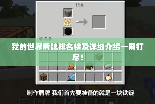 我的世界盾牌排名榜及详细介绍一网打尽！