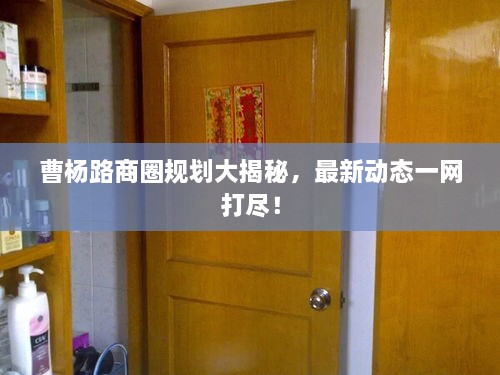 曹杨路商圈规划大揭秘，最新动态一网打尽！