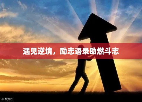 遇见逆境，励志语录助燃斗志