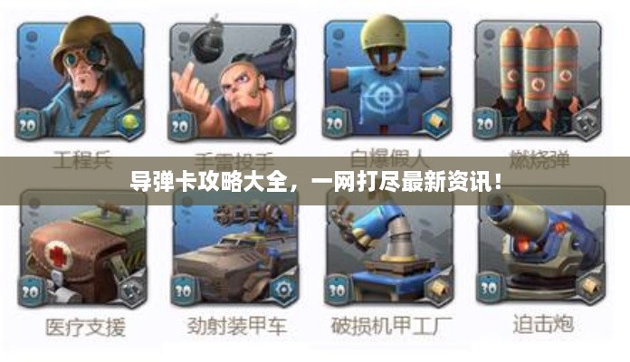 导弹卡攻略大全，一网打尽最新资讯！