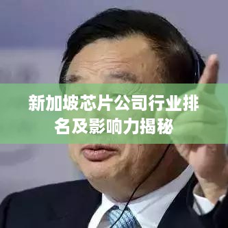 新加坡芯片公司行业排名及影响力揭秘