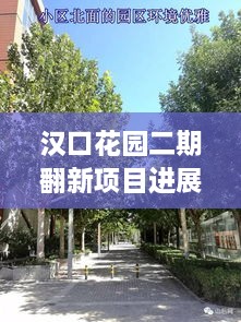 汉口花园二期翻新项目进展揭秘，最新动态一网打尽