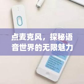 点麦克风，探秘语音世界的无限魅力！