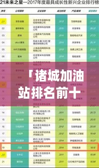「诸城加油站排名前十影响力榜单揭晓」