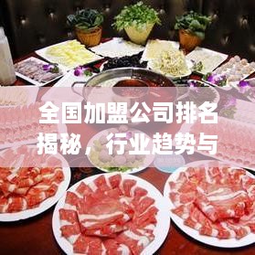 全国加盟公司排名揭秘，行业趋势与前景展望