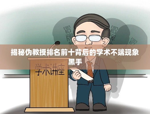 揭秘伪教授排名前十背后的学术不端现象黑手