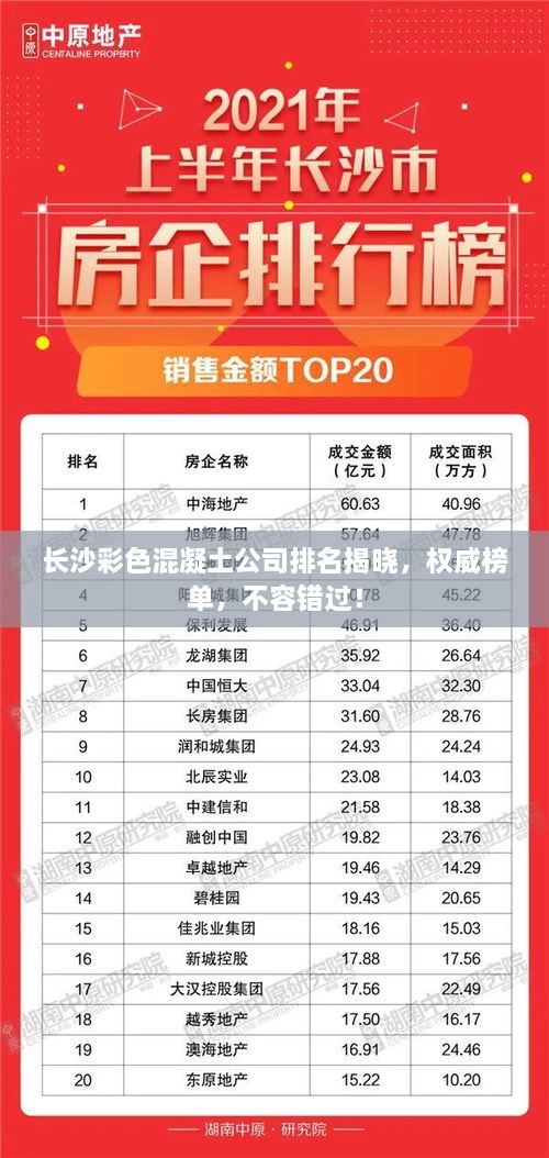 长沙彩色混凝土公司排名揭晓，权威榜单，不容错过！