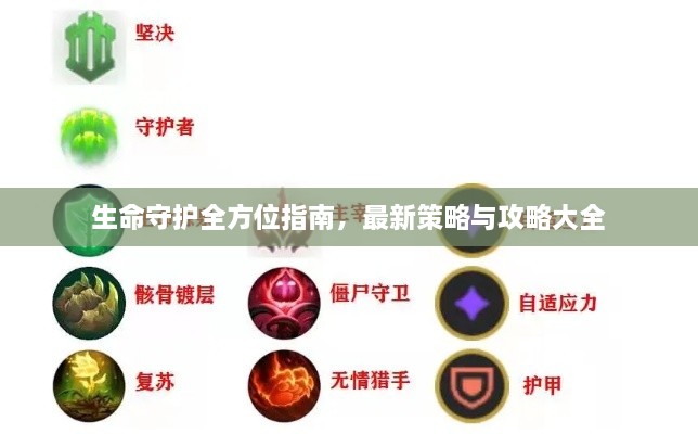 生命守护全方位指南，最新策略与攻略大全